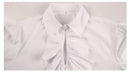 Mandylandy Vampire Men Shirts Tops Renaissance Victorian Steampunk Ruffled Shirt Tops Medieval Halloween Costume Clothing Tops