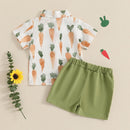 Baby Girl Easter Dress Set Bunny Print Sleeveless Ruffle Collar Dress Matching Bloomers Headband Outfit for Toddlers