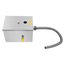 20L Oil Water Interceptor Grease Trap Waste Water Treatment Tool Kit for Restaurant Kitchen
