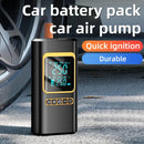 4 In 1 Car Multi-function Air Compressor Jump Starter Air Pump Tire Inflator Portable Battery Starter With Smart Battery Clip