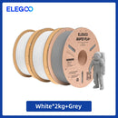 ELEGOO RAPID PLA+ Filament 1.75mm, 3D Printer Filament, Support 30-600mm/s Printing Speed, Compatible with Most FDM 3D Printers