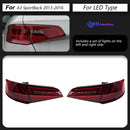 AKD Car Lights for Audi A3 LED Tail Light 2013-2019 S3 Sportback Rear Lamp DRL Dynamic Signal Reverse Automotive Accessories