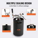 SucceBuy 啤酒酿造桶套件 带压力显示器、CO2调节器、水龙头和防漏环，适用于家用生啤