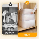 Clothing Quilt Clothes Storage Bag Big Capacity Blanket Sorting Bags Dustproof Closet Under-Bed Storage Moisture Proof Organizer