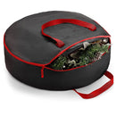 FoldableXmas Decoration Wreath Storage Bag Christmas Tree Oxford Cloth Bag For Storing Christmas Utenciles Garland Home Storage
