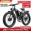The Dominion | 5000W Dual-Motor Electric Bike 52V 23Ah 100-Mile Range