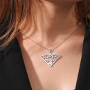 Cazador Super Papa Mama Pendant Necklace for Men Dad Woman Stainless Steel Jewelry Mother Father's Day Gifts Wholesale 2025 New