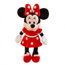 35cm Disney Couple Mickey Minnie Doll Cartoon Anime Red Pink Minnie Mouse Plush Toys Girlfriend Children Gifts Lovely Plush Toy