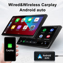 适用于Univers车载收音机的Android 14 双DIN Apple Carplay车载多媒体播放器 GPS Android Auto IPS屏幕 RDS DSP车载音响