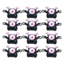 3pcs/Lot Cartoon Alloy Big Eyes Animals Charms for Jewelry Making Pendant Diy Earrings Necklace Keychain Craft Accessories 2024