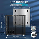 Heavy Duty Honeycomb Metal Table 300/400/500/600mm for Laser Engraver Cutting,Black Oxide Coated Fits for ORTUR xTool two trees
