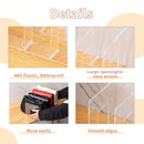 The Closet Architect | 4-Section Clear Purse & Handbag Organizer (2-Pack)