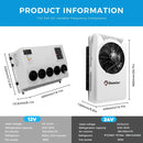 12V 24V电动顶置空调房车空调，拖车驻车空调自动恒温