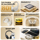 HAYLOU S30 Wireless Bluetooth 5.4 Headphones 43dB Adaptive Noise Cancelling Headsets 40mm Dynamic Driver 80H Playtime Earphones
