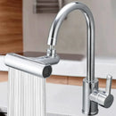 New 4 Modes Waterfall Kitchen Faucet Universal 720° Swivel Spout Sprayer Bathroom Basin Water Tap Extender Rainfall Sink Mixer