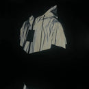 New Night Men Patchwork Reflective Jacket Hip Hop Party Dancer Casual Waterproof Windbreaker Men Coat Trend Brand
