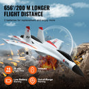 SucceBuy SU27 RC Plane 2.4G  Remote Control Flying Model Glider Airplane with 2 Batteries Aircraft Foam Toys for Children Gifts