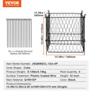 SucceBuy 10 Pack Plant Protector from Animals Plant Protector Plant Cages Flowers & Vegetables Keeps Bunny Chicken Squirrels Out