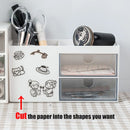 Thermal Paper Transparent Sticker For Phomemo/Memoking M02/T02 Mini Printer for Journal Photo Text Notes 53mm