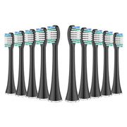 适用于Aquasonic Black Series Pro Vibe Series Duo Pro Series电动牙刷头替换刷毛
