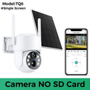 8MP 4K HD Outdoor Solar Camera Wireless Wifi Surveillance Camera Soalr Pannel Battery Camera Human Detection Night Vision ICSEE