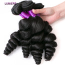 Loose Deep Wave  Unprocessed Virgin Raw Human Hair Bundles Hair Extensions Brazilian 3 4 Bundle Deals Wholeasle 38 40 Inch Loose Deep Wave Human Hair Bundles Jerry Curly Weave Raw Virgin Raw Human Hair Bundles Hair Extensions