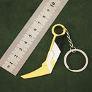 Valorant Weapon Keychain Reaver Karambit Vandal Prime Champions Skins Samurai Sword Pocketknife Weapon Model Gifts Toys for Boys