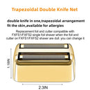 Professional Replacement Foil and Cutters Kits for BaBylissPRO Barberology Double Foil Shaver, FXFS2
