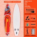 Feath-R-lite 11'6" Koi Sup Board Inflatable Surfboard Stand Up Paddle Board Inflatable Sup PaddleBoard with Accessories