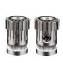 Dual Drive Gear Extruder kit Hardened Steel Upgrade Feed Gear Extruder Kit For BMG For Prusa DIY Bowden Direct Extruder