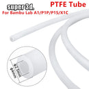 Bambu Lab PTFE 管 内径2.5mm 外径4mm 适用于P1P AMS A1 Mini 3D打印机 聚四氟乙烯软管 1.75mm Bambulab PTFE管 Bambulabs P1S/X1 AMS LITE
