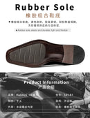 2025 Hanmce New High Quality Men's Dress Suit Cow Genuine Leather Oxfords Shoes With Free Shipping  Hot