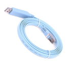 High Quality 1PC Blue 1.8M USB To RJ45 USB To RS232 Serial To RJ45 CAT5 Console Adapter Cable Cord For Cisco Routers