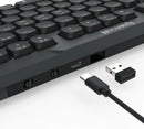 Redragon K706 PRO 75% Wireless Gasket RGB Gaming 3-Modes 82 Keys Low-Profile Linear Red Switch Keyboard