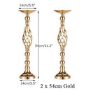 ERMAKOVA Flower Arrangement Stand Vase Pillar Candle Holders Wedding Party Dinner Centerpiece Event Restaurant Hotel Decoration