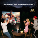 The Nomad Screen | P70X 400-ANSI Portable Home Theater Projector