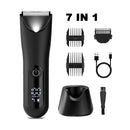 The Ballber Pro Electric Groin & Body Hair Trimmer for Men - Mens Body Groomer Kitfor Privates -Shaver for Hard to Reach Areas