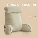 Triangle Reading Pillow Cooling Latex Cushion Big Wedge Adult Backrest Removable Washable Sofa Reading Pillow Back Pillow
