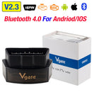 Vgate iCar pro 蓝牙3.0/4.0/WiFi 安卓/PC/IOS 支持自动唤醒模式 Elm327 V2.1 OBDII 故障码读取器诊断工具