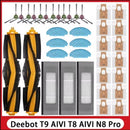 ECOVACS Deebot T8 AIVI T9 AIVI N8 Pro AIVI N9 N10 N10 Plus 配件主刷、边刷、滤网、尘袋、高效滤网