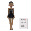 New BJD Nova 1/6 Yosd Doll Modern Retro Makeup Styling Party  Doll With Black Satin Dress Resin Toys Movable Joint Doll