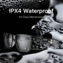 KUMI Meta V1 Smart Glasses Polarized Sunglasses Bluetooth glasses IPX4 Waterproof Open Ear Headphones AI Voice Assistant