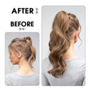 Synthetic Long Wavy Ponytail Hair Extension Curly Clip in Fake Hairpiece Wrap Around Pigtail Smooth False Pony Tail For Women