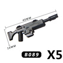 MOC Medieval Accessories Building Blocks Military Soldiers Shoulders Armor Blaster Helmets Weapons War Bricks Children Toys B038