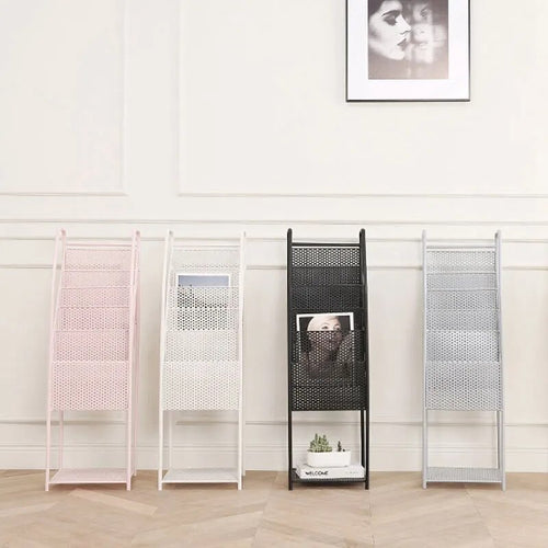 Bookshelf Landing Living Room Corner Multilayer Bookshelf Simple Modern Bookshelf And Magazine Shelf