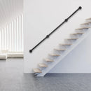 2.44m/8ft Handrail Stair Railing Wall Mount Hand Rail with Installation Kit