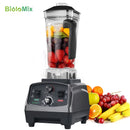 BioloMix 3HP 2200W mixer with commercial grade timer fruit mixer food processor ice smoothies 2L jar