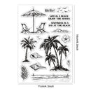 1Sheet Spring Cherry Blossom Season Clear Stamps for DIY Scrapbooking Flowers Silicone Clear Stamp Seals for Cards Making Photo