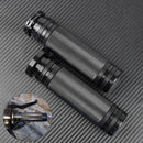Motorcycle Black 1"25mm Hand Grips Aluminum For Harley Sportster 883 1200 XL VRSC Touring Dyna Softail Custom 96-UP Handle Bar