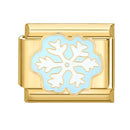 FUNIQUE Romantic Christmas Tree Snowman Sleigh Garland Italian Charm Links Fit 9mm Bracelet Stainless Steel DIY Jewelry Making